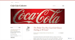 Desktop Screenshot of coca-colacollectors.com